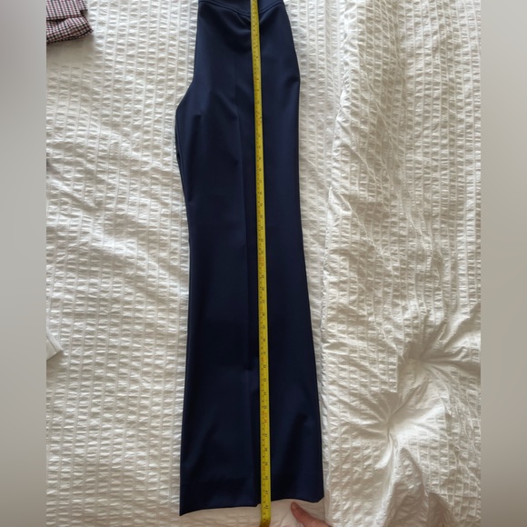 Italian Wool wide navy pants - Large - Picture 3 of 6